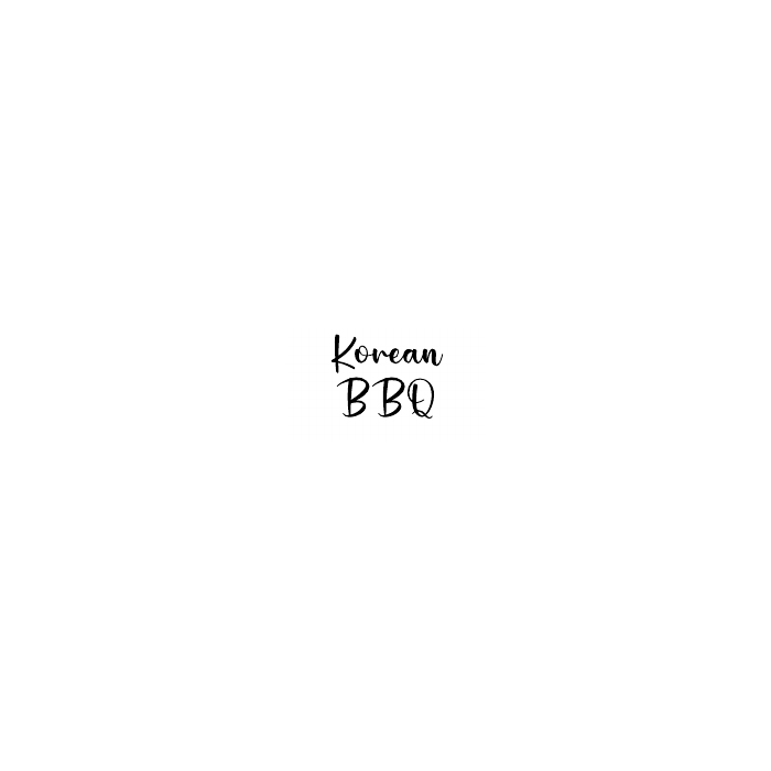 Korean BBQ flavor label